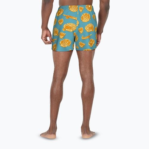 Мъжки къси панталони за плуване Nike Multi Print 5" Volley dusty cactus