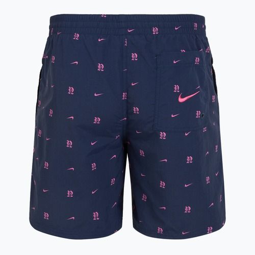 Мъжки бански шорти Nike Luxe Letter 7" Volley midnight navy