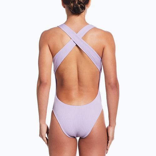 Дамски бански от една част Nike Elevated Essential Crossback hydrangeas