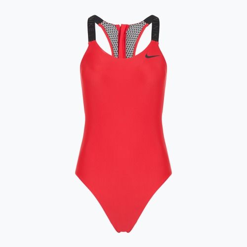 Дамски бански костюм от една част Nike Hydralock Fusion university red
