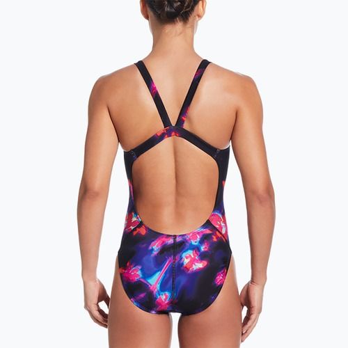 Дамски бански костюм от една част Nike Hydrastrong Fastback black