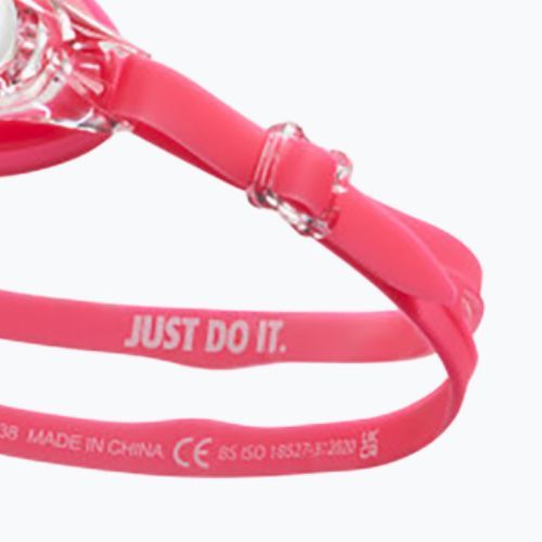Детски очила за плуване Nike Lil Swoosh Junior hyper pink