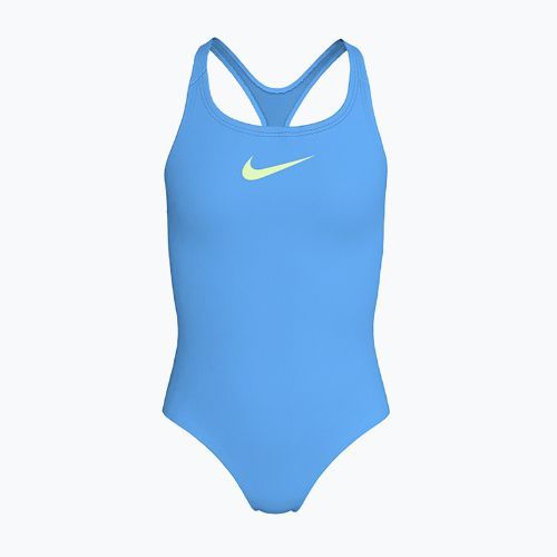 Детски бански от една част Nike Essential Racerback university blue