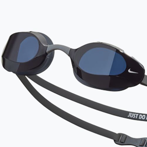 Тъмно черни очила за плуване Nike Vapor
