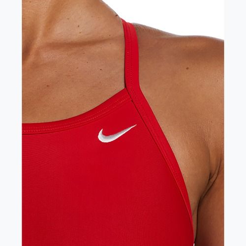 Дамски бански костюм от една част Nike Solid Racerback university red