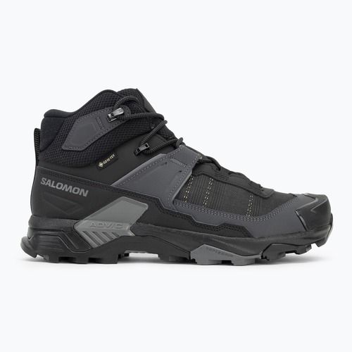 Мъжки обувки за трекинг Salomon X Ultra 5 MID Wide GTX black/asphalt/ castlerock