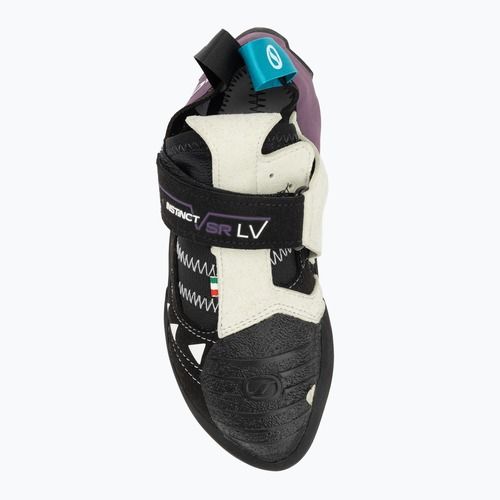 SCARPA Instinct VSR LV обувки за катерене черни/виолетови/млечни