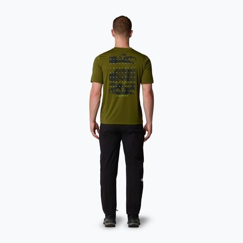 Мъжка тениска The North Face Foundation Mountains Faces Forest olive