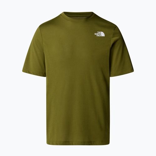 Мъжка тениска The North Face Foundation Mountains Faces Forest olive