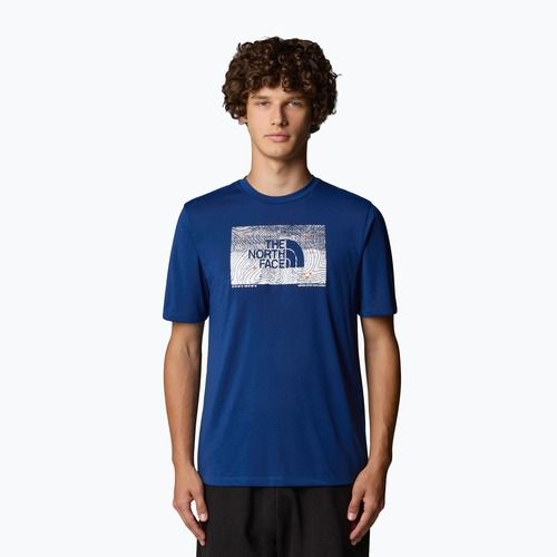 Мъжка тениска The North Face Foundation Abstract Graphic Tee estate blue