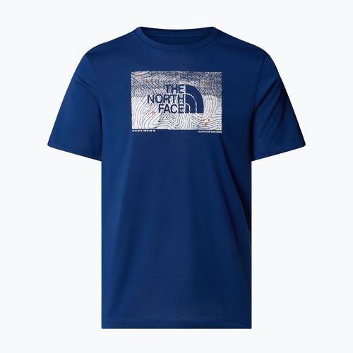 Мъжка тениска The North Face Foundation Abstract Graphic Tee estate blue