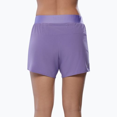 Дамски къси панталони за бягане Mizuno Alpha 4.5" paisley purple