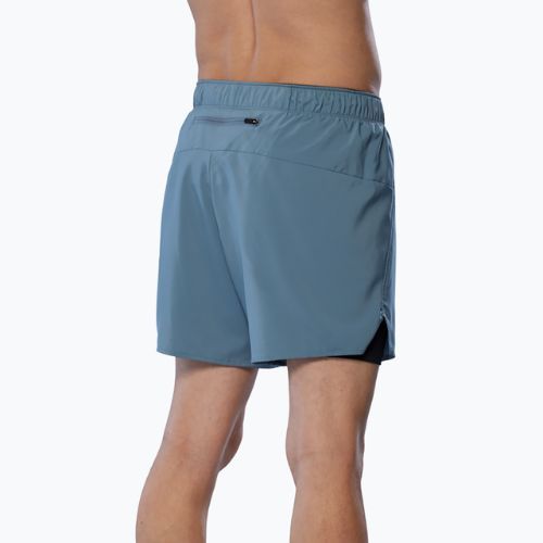 Мъжки къси панталони за бягане Mizuno Core 5.5" 2IN1 citadel