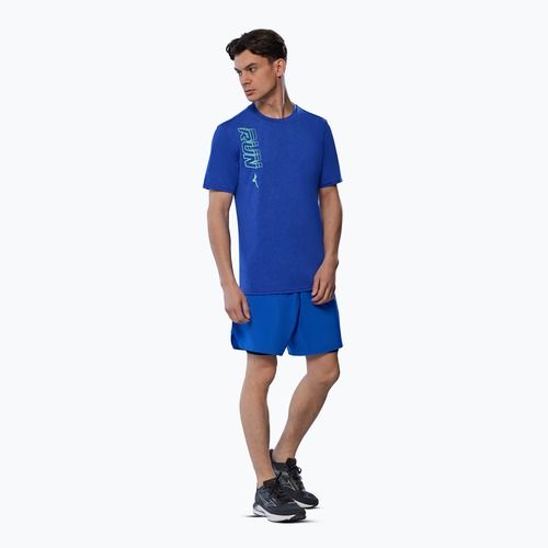 Мъжка тениска за бягане Mizuno Core Run Tee reflex blue