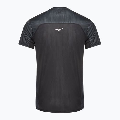 Мъжка тениска за бягане Mizuno DryAeroFlow Graphic Tee black