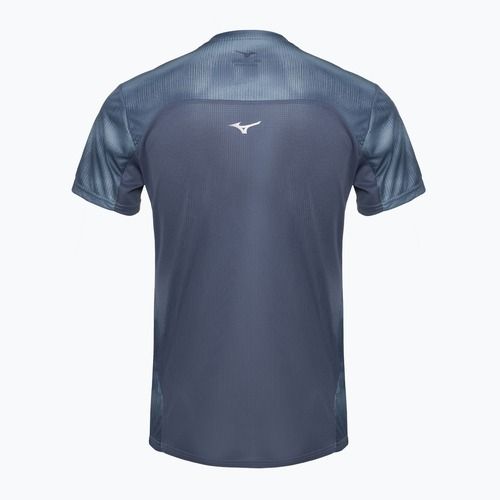 Мъжка тениска Mizuno DryAeroFlow Graphic Tee citadel за бягане