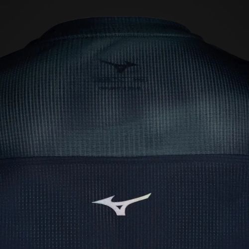Мъжка тениска Mizuno DryAeroFlow Graphic Tee citadel за бягане