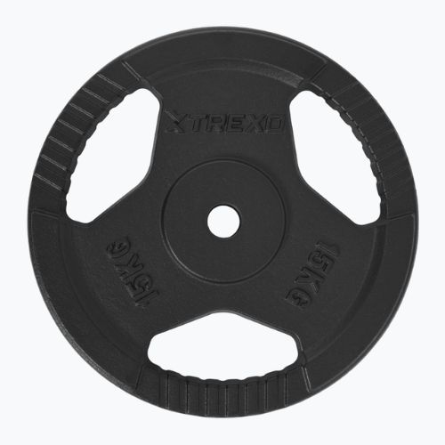Чугунена тежест XTREXO TRX-ICP015 15 кг хром