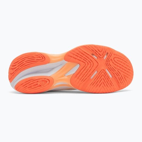 Дамски обувки за волейбол ASICS Netburner Ballistic FF 4 white/vivid coral
