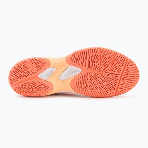 ASICS Court Hunter FF дамски обувки за волейбол, бяло/живо коралово