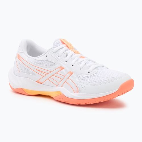 Дамски обувки за волейбол ASICS Gel-Rocket 12 white/vivid coral