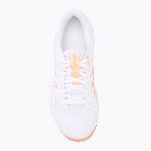 Дамски обувки за волейбол ASICS Gel-Rocket 12 white/vivid coral