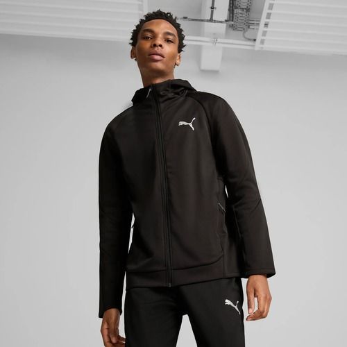 Мъжки суитшърт PUMA Evostripe Warm Hoodie FZ DK puma black