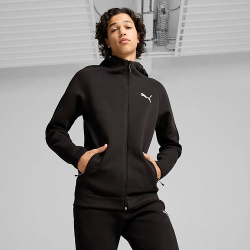 Мъжки суитшърт PUMA Evostripe Hoodie FZ DK puma black