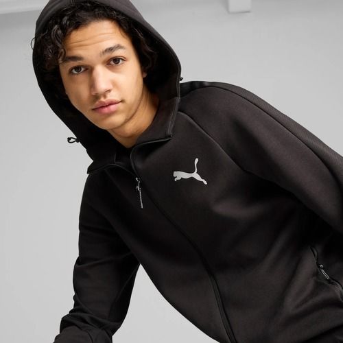 Мъжки суитшърт PUMA Evostripe Hoodie FZ DK puma black