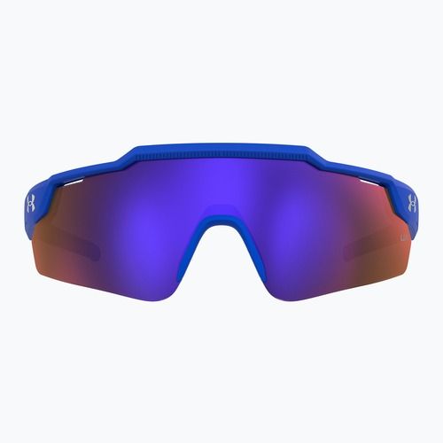 Детски слънчеви очила Under Armour Levelup Jr S3 матово синьо сиво/инфрачервено