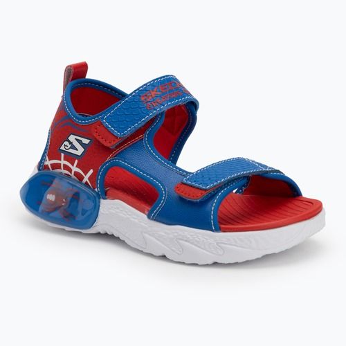 Детски сандали SKECHERS Creature Splash синьо/червено