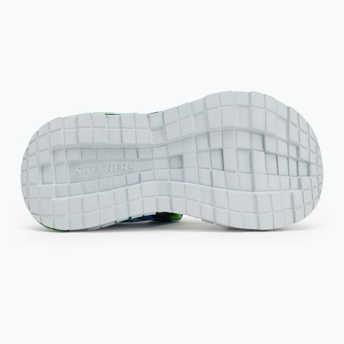 Детски сандали SKECHERS Mega Splash черни/сини/лайм