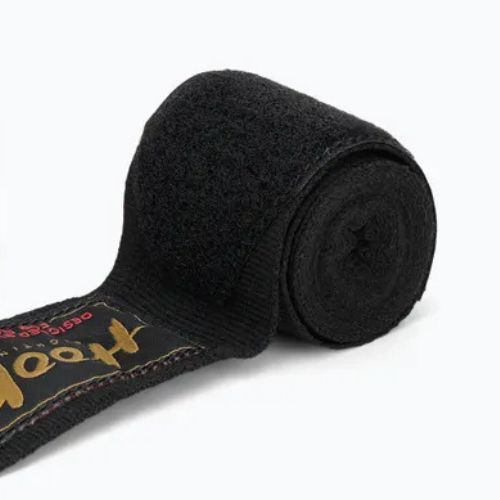 Боксьорски бинтове HOOK FIGHTING TX0-B4M0043 255 cm черен