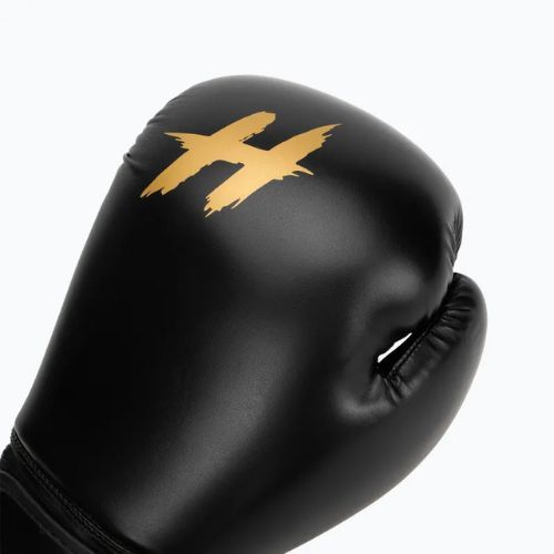 HOOK FIGHTING Готови за тренировка боксови ръкавици черни