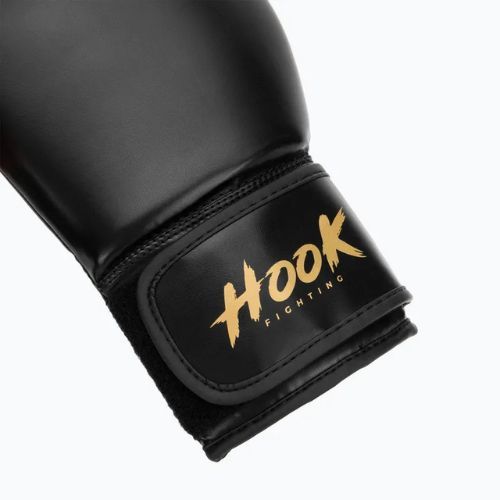 HOOK FIGHTING Готови за тренировка боксови ръкавици черни