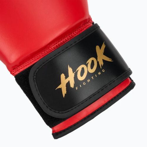 HOOK FIGHTING Готови за тренировка боксови ръкавици червени
