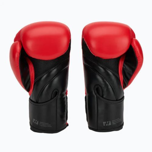 HOOK FIGHTING Готови за тренировка боксови ръкавици червени