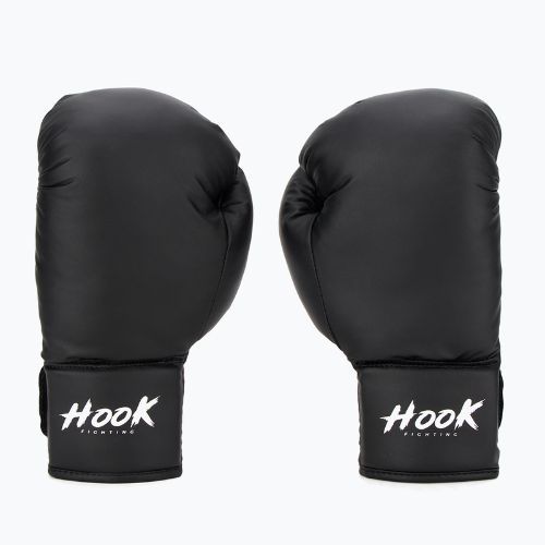 Първи тренировъчен боксов комплект за деца HOOK FIGHTING Черен