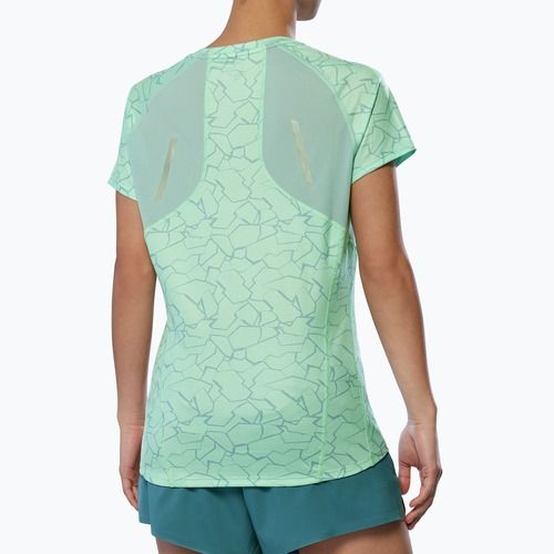 Дамска тениска за бягане Mizuno Graphic Trail Tee neo mint
