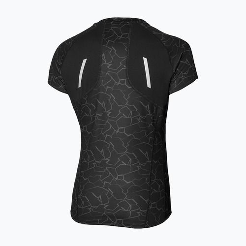 Дамска тениска за бягане Mizuno Graphic Trail Tee black