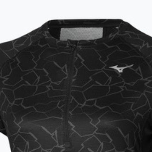 Дамска тениска за бягане Mizuno Graphic Trail Tee black