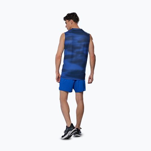 Мъжка тениска за бягане Mizuno Core Graphic без ръкави reflex blue
