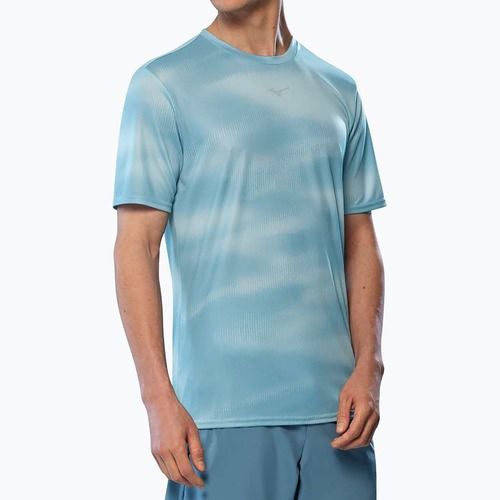Мъжка тениска за бягане Mizuno Core Graphic Tee cloud blue