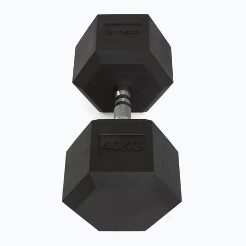 TREXO Hex 40 кг гумирани дъмбели