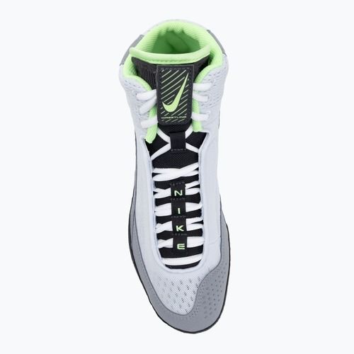 Обувки за борба Nike Inflict 4 сиво/лимон/антрацит/бяло