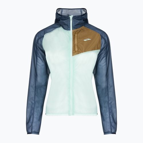 Дамско яке за бягане Brooks All Altitude ice blue multi