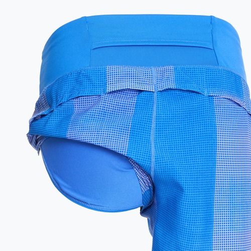 Дамски къси панталони за бягане Brooks Chaser 5" blue altitude print