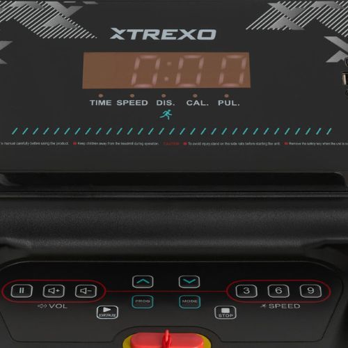 Електрическа бягаща пътека TREXO X110 черна