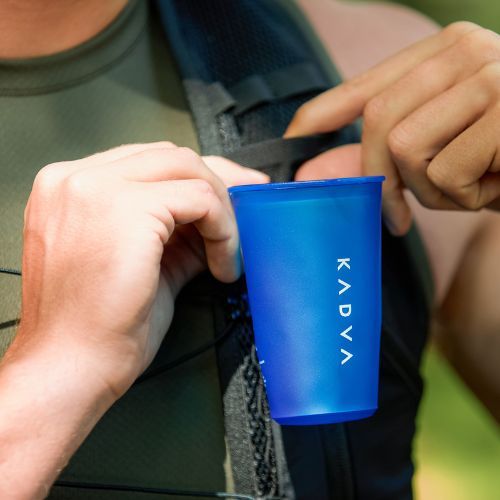 Купа KADVA мека softflask Flowbie 200 мл синя