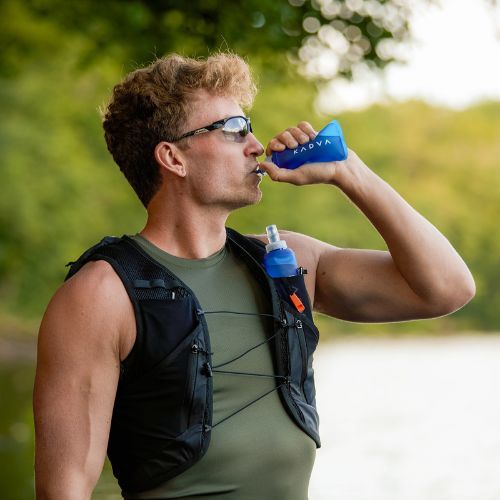 Softflask KADVA Flowbie 150 мл синьо